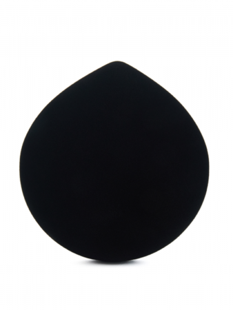 Спонж для макияжа каплевидный Черный Solomeya Rubycell Makeup Sponge Black, 1 шт